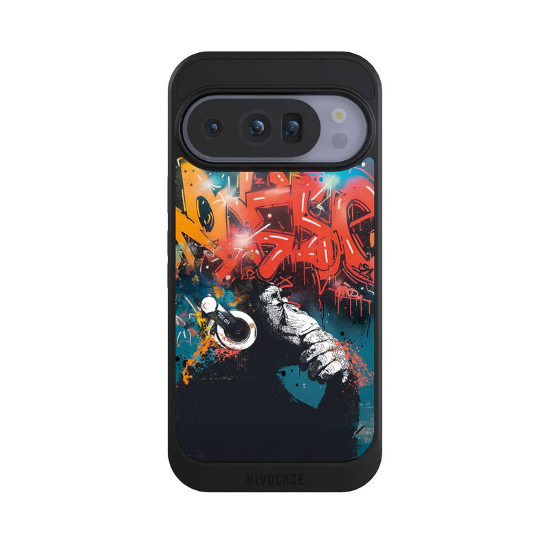 Pixel 10 Pro NIVOcore Affe Stereo Kopfhörer Graffiti Street Art
