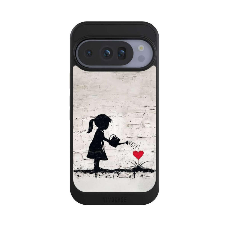 Pixel 10 Pro NIVOcore Girl Watering Bunch of Flowers 