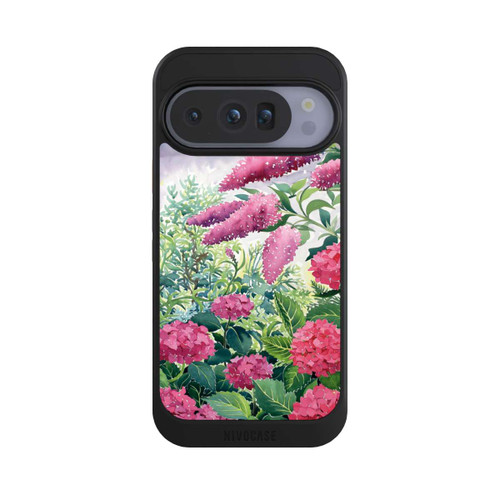 Google Pixel 10 Pro NIVOcore Garden Hydrangeas and Buddleia by Christopher Ryland