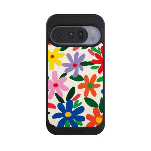 Google Pixel 10 Pro NIVOcore Sommerblüten Illustration