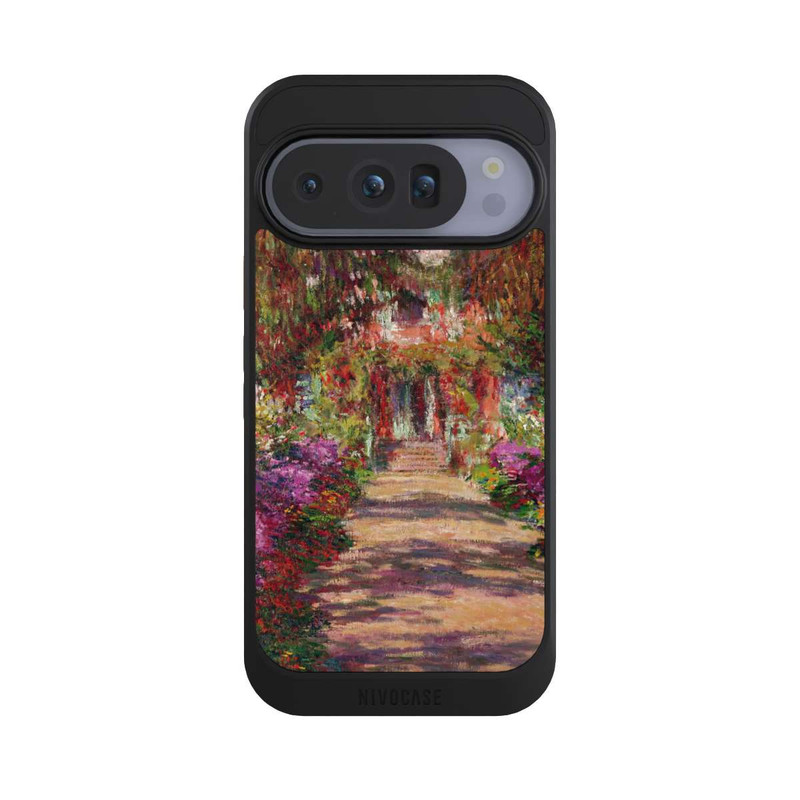 Pixel 10 Pro NIVOcore Eine Allee in Monets Garten in Giverny by Claude Monet