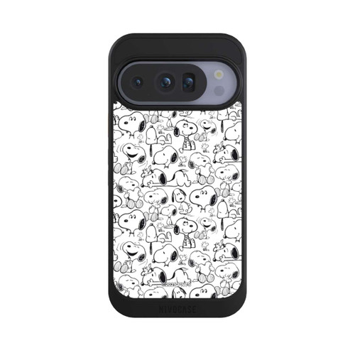 Google Pixel 10 Pro NIVOcore Classic Snoopy Pattern White