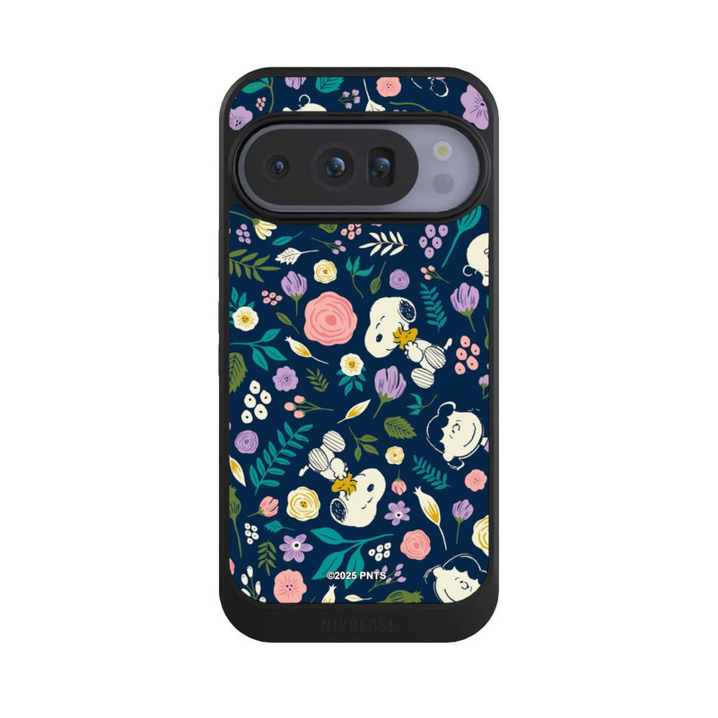 Pixel 10 Pro NIVOcore Peanuts Dark Flower Pattern
