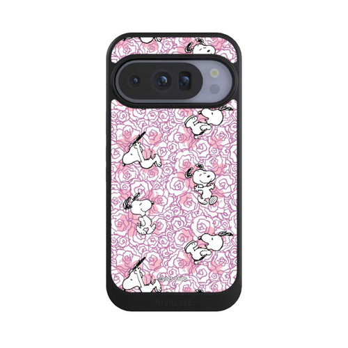 Google Pixel 10 Pro NIVOcore Peanuts Pink Roses Pattern