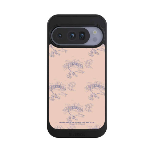 Google Pixel 10 Pro NIVOcore Winnie Puuh Keramik Muster Brücke Pink