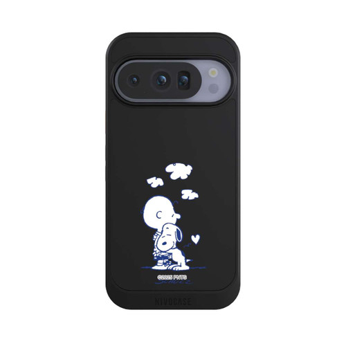 Google Pixel 10 Pro NIVOcore Peanuts Charlie Brown Snoopy Hug Transparent