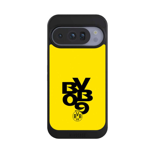 Google Pixel 10 Pro NIVOcore BVB09 Schwarz Gelb