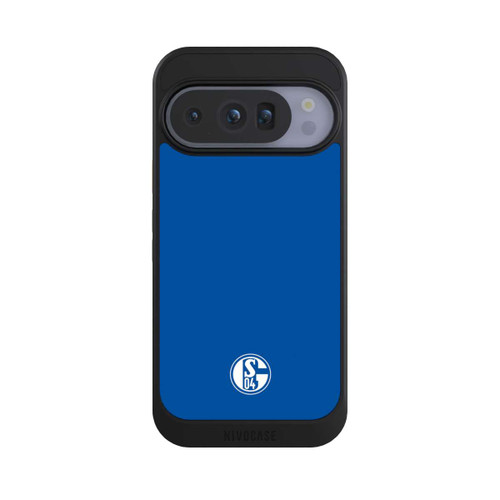 Google Pixel 10 Pro NIVOcore FC Schalke 04 Logo Blau