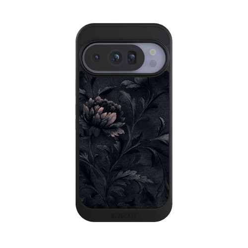 Google Pixel 10 Pro NIVOcore Dunkles Blumenmuster Vintage