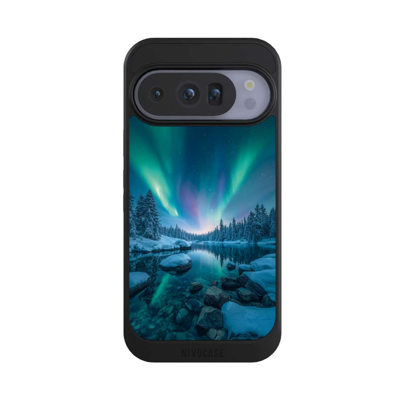 Pixel 10 Pro NIVOcore Aurores boréales Briller avec IA