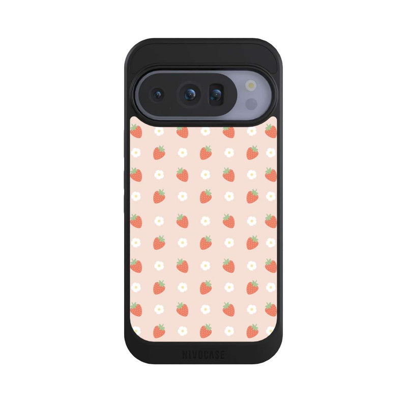 Pixel 10 Pro NIVOcore Süße Erdbeeren Muster
