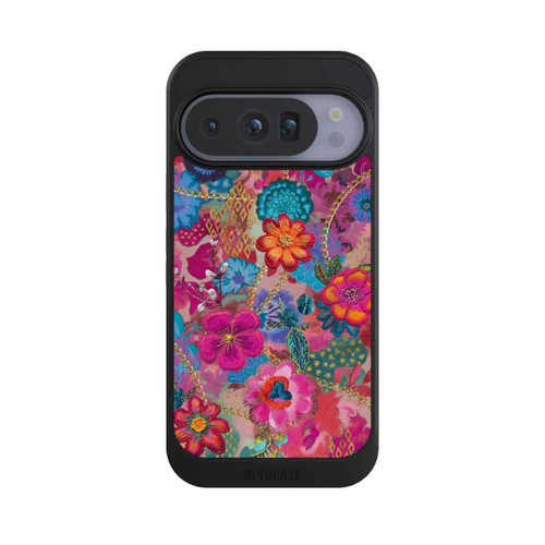 Google Pixel 10 Pro NIVOcore Patchwork Blumen Mit KI