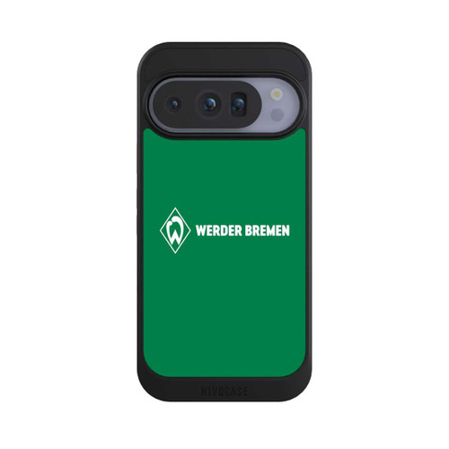Google Pixel 10 Pro NIVOcore Werder Bremen Schriftzug Raute Grün