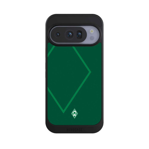 Google Pixel 10 Pro NIVOcore Werder Grün Rautenelement