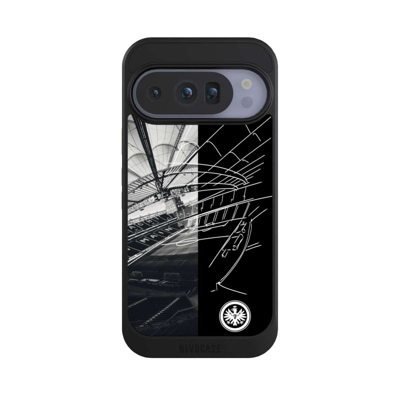 Pixel 10 Pro NIVOcore Eintracht Frankfurt Stadion Fotoskizze