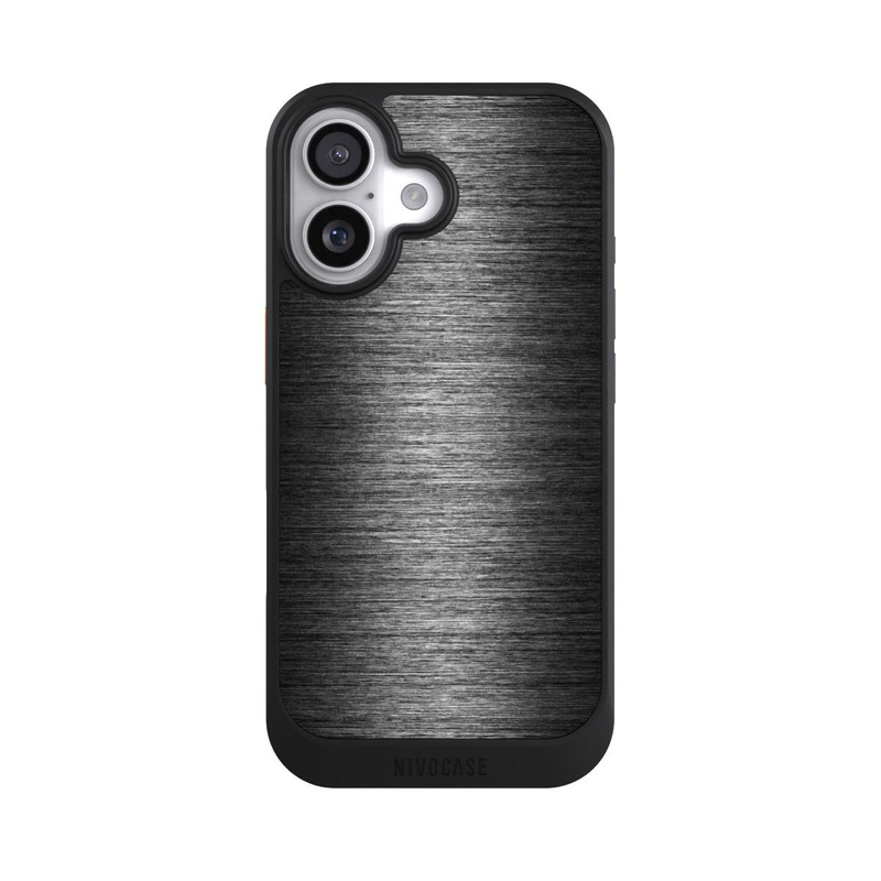 iPhone 17 NIVOcore Metal Look - Anthrazit