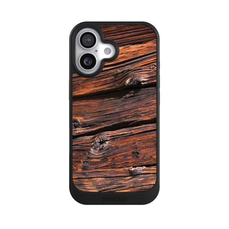 iPhone 17 NIVOcore Verwitterte Holzplanken