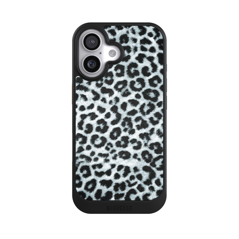 iPhone 17 NIVOcore Fourrure de Léopard Grise