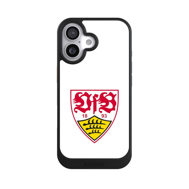 iPhone 17 NIVOcore VfB Stuttgart Wappen Weiß