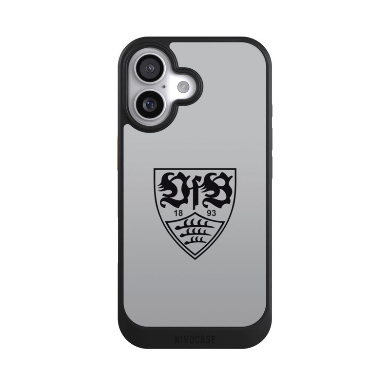 iPhone 17 NIVOcore VfB Stuttgart Wappen Grau