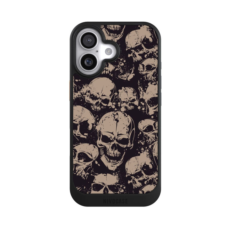 iPhone 17 NIVOcore Halloween Totenköpfe