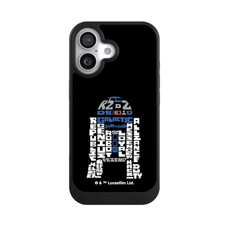 iPhone 17 NIVOcore R2-D2 Typo Graphique