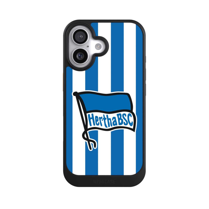 iPhone 17 NIVOcore Hertha BSC à rayures