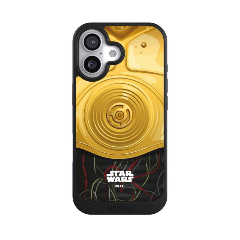 iPhone 17 NIVOcore C3PO Closeup