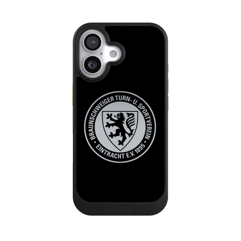 iPhone 17 NIVOcore Eintracht Braunschweig schwarz silber