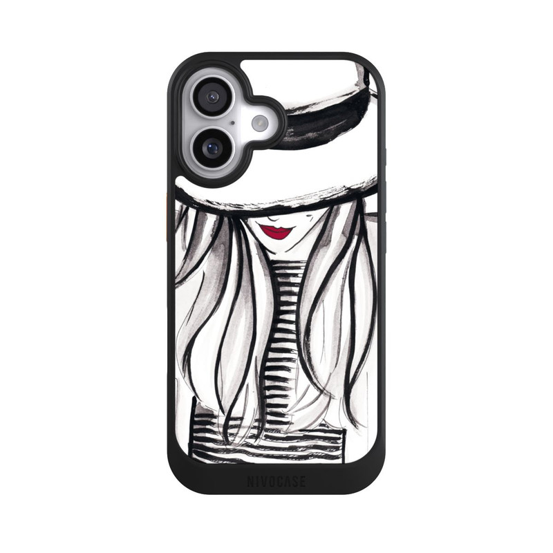 iPhone 17 NIVOcore Powerfrau mit Hut