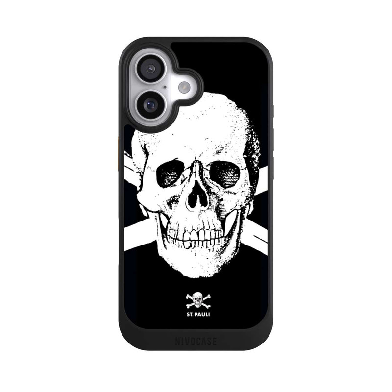 iPhone 17 NIVOcore FC St.Pauli CloseupSkull