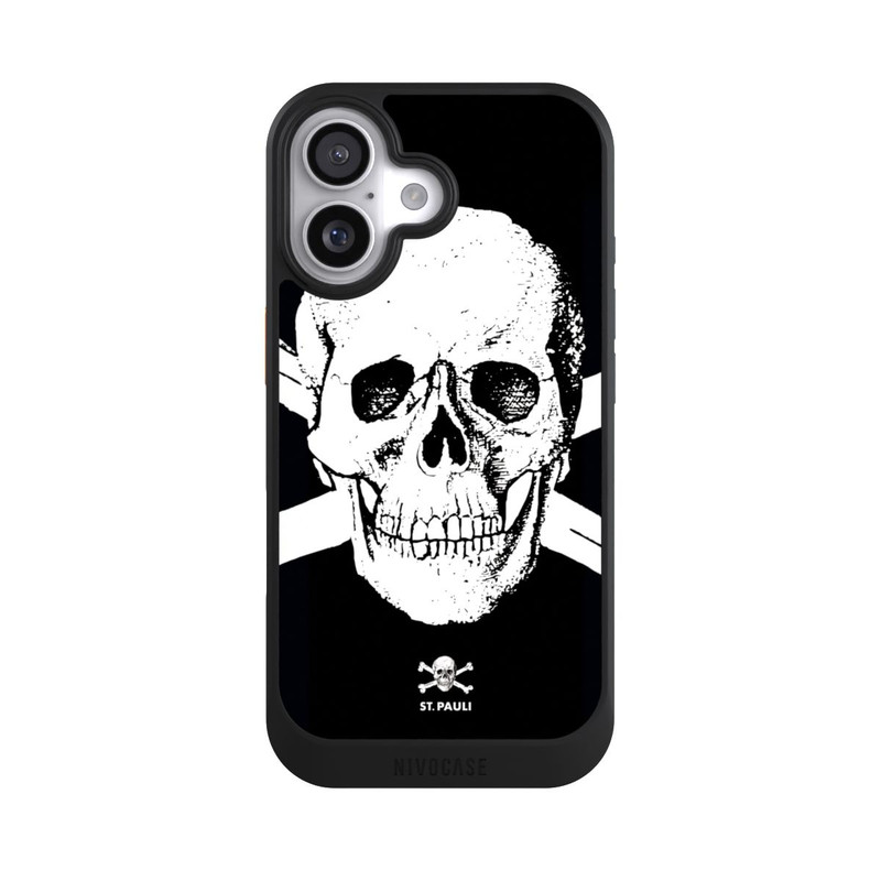 iPhone 17 NIVOcore FC St.Pauli CloseupSkull