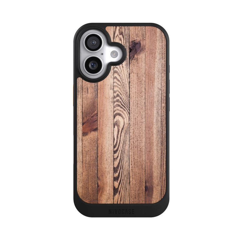 iPhone 17 NIVOcore Holzlatten