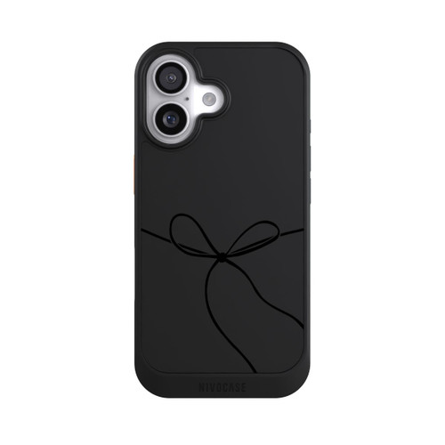Apple iPhone 17 NIVOcore Schleifchen Schwarz ohne Hintergrund