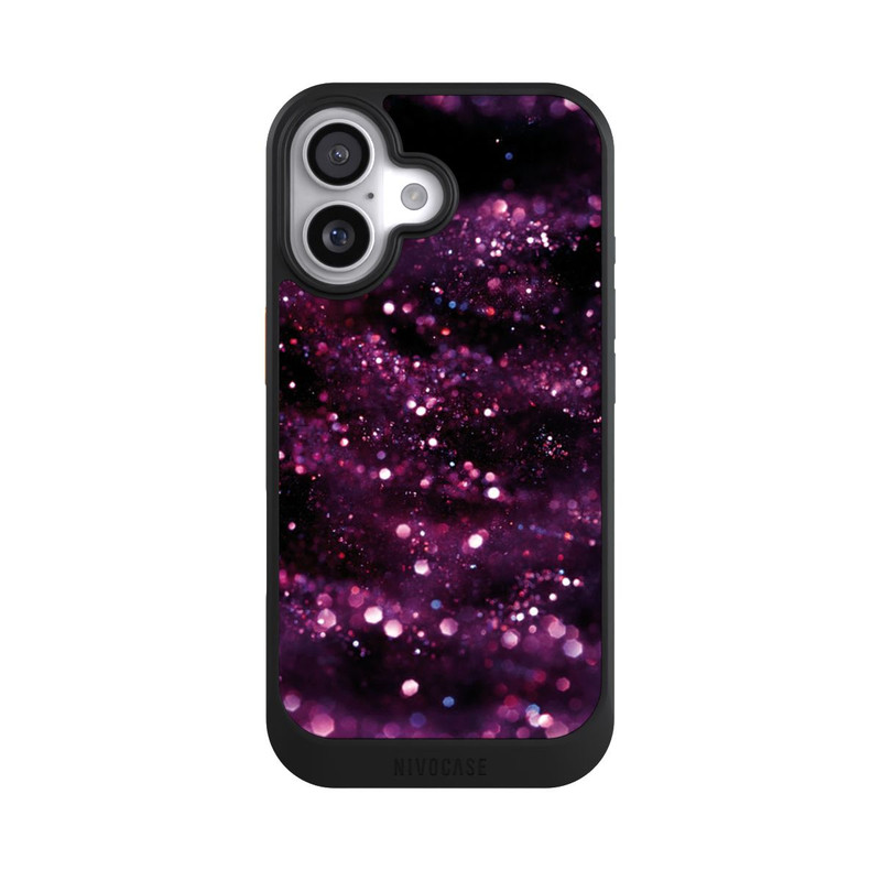 iPhone 17 NIVOcore Lilac Sparkles Look