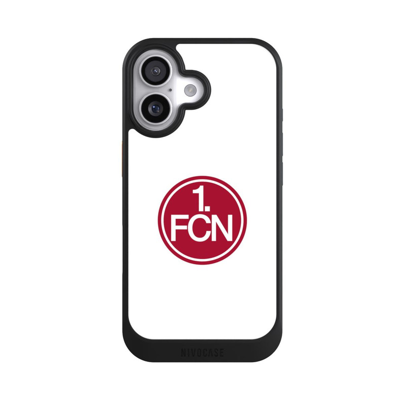 iPhone 17 NIVOcore Weiß mit FCN Logo