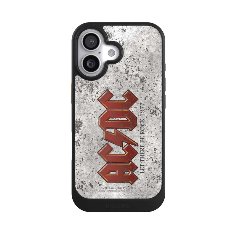 iPhone 17 NIVOcore ACDC Let There Be Rock Grau