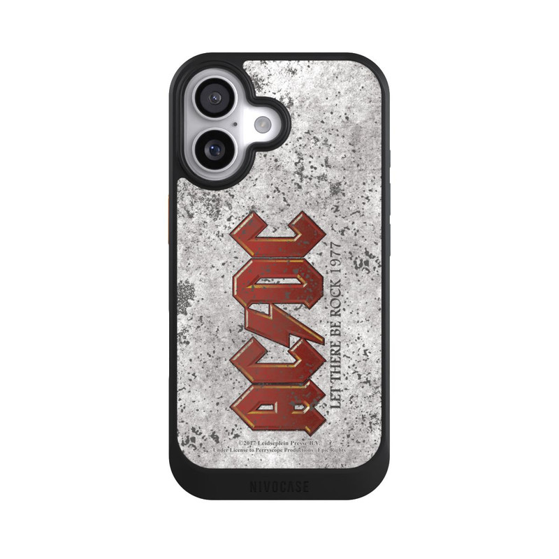 iPhone 17 NIVOcore ACDC Let There Be Rock Grau