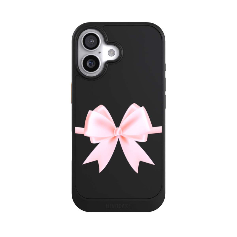 iPhone 17 NIVOcore Rosa Schleife ohne Hintergrund