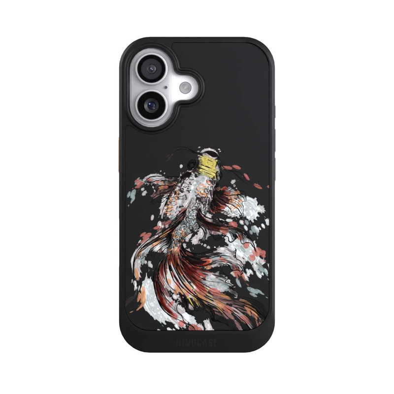 iPhone 17 NIVOcore Koi (Watercolor) transparent