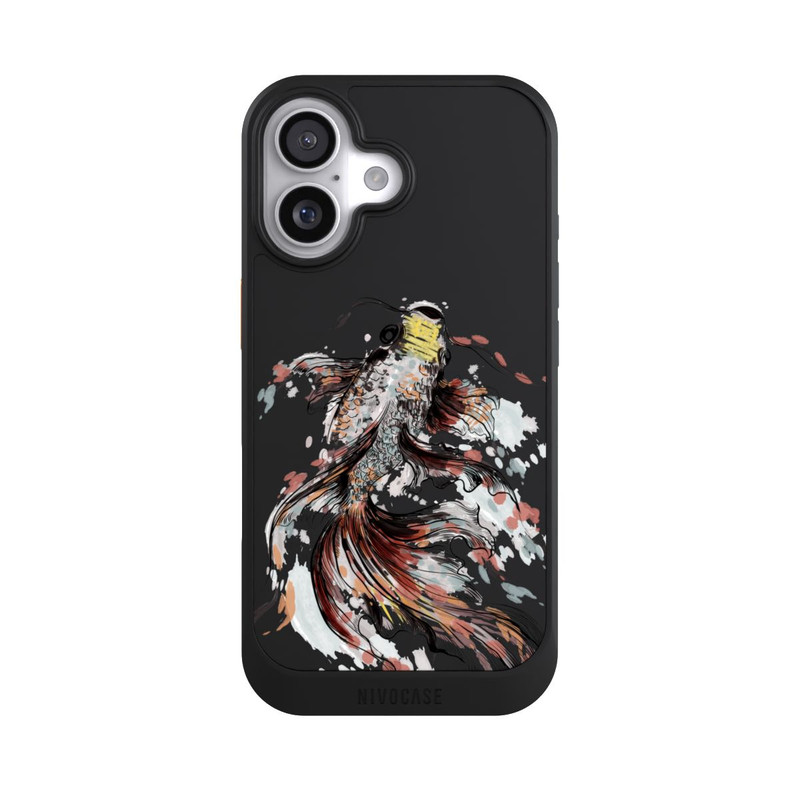 iPhone 17 NIVOcore Koi (Watercolor) transparent