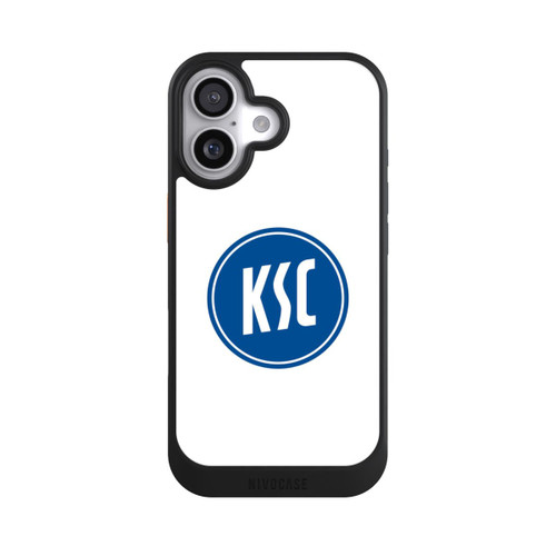  NIVOcore KSC Logo auf Weiß