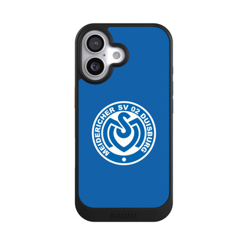  NIVOcore MSV Logo auf Blau
