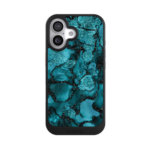 Apple iPhone 17 NIVOcore Paillettes Bleues