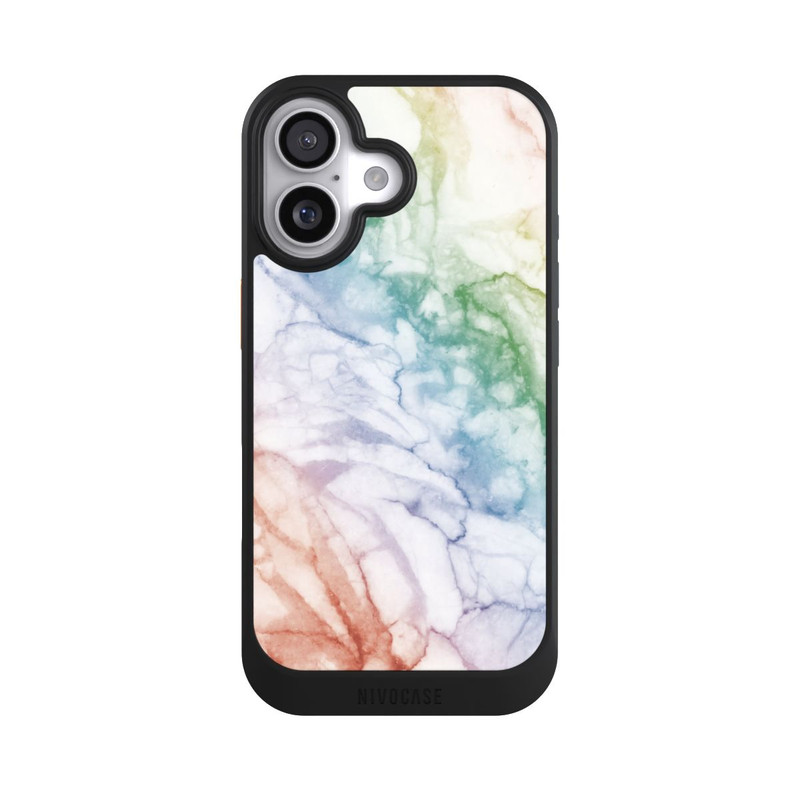 iPhone 17 NIVOcore Rainbow Marble