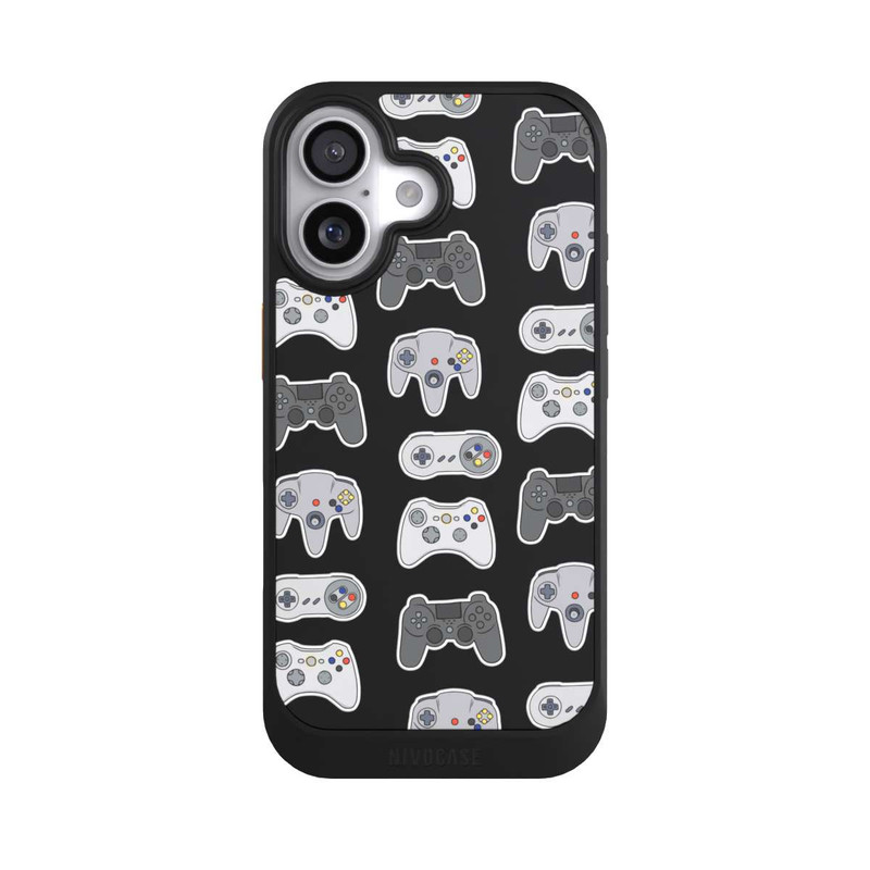 iPhone 17 NIVOcore Controller Pattern transparent