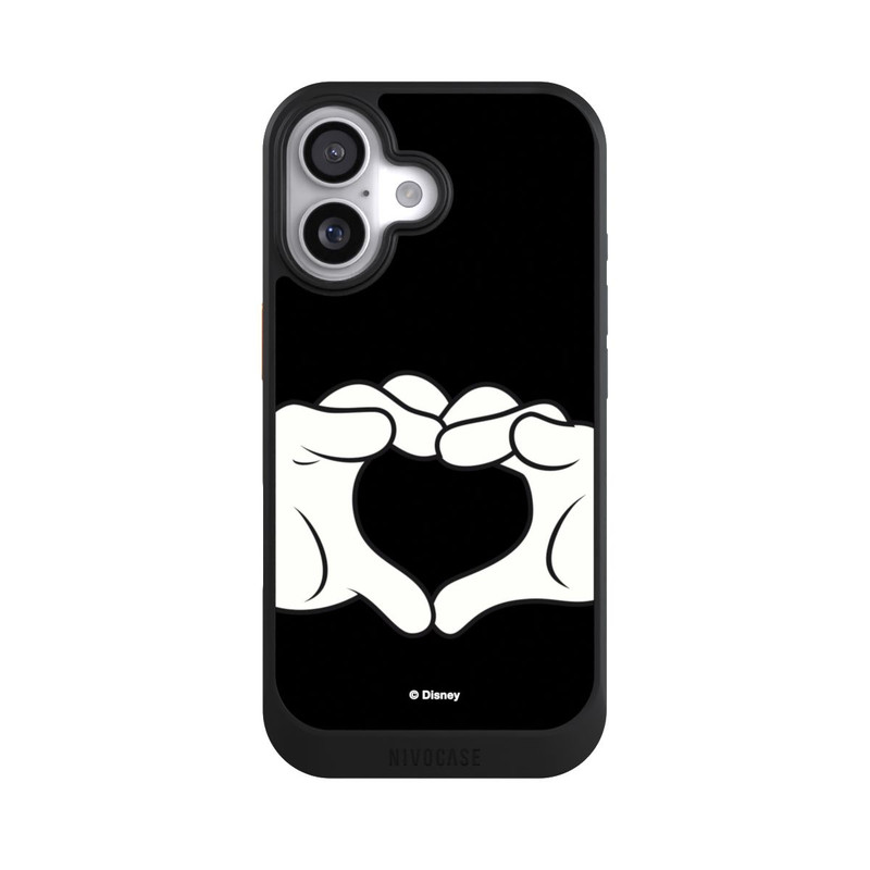 iPhone 17 NIVOcore Cœur Mains Mickey et Minnie