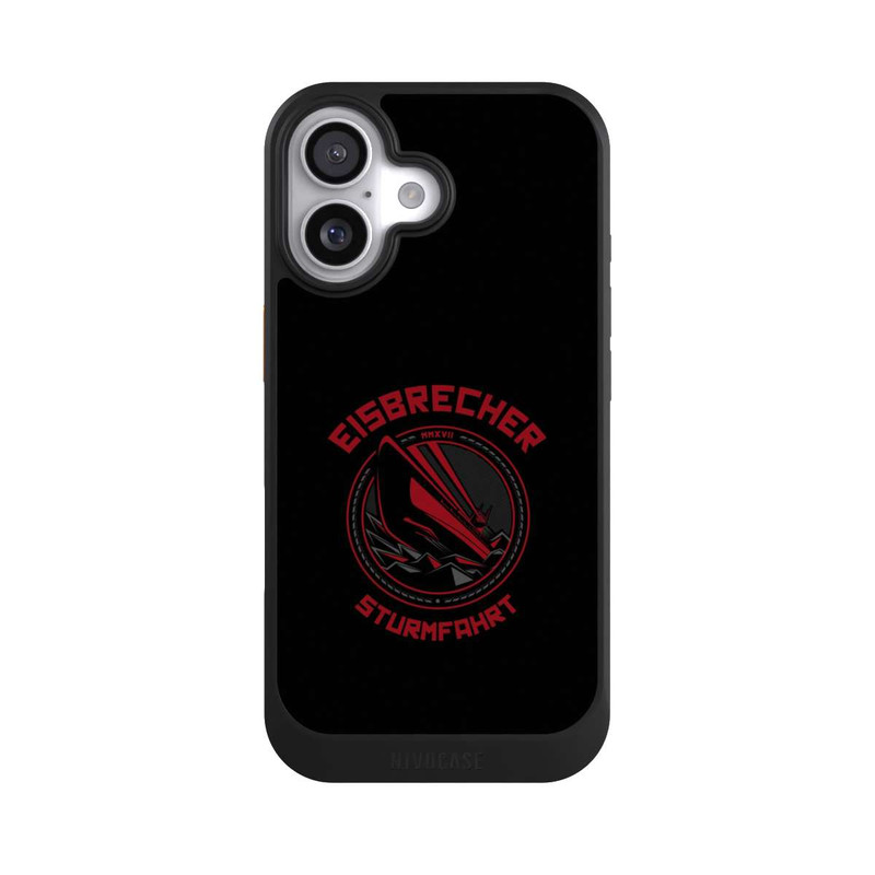 iPhone 17 NIVOcore Sturmfahrt Rot Eisbrecher