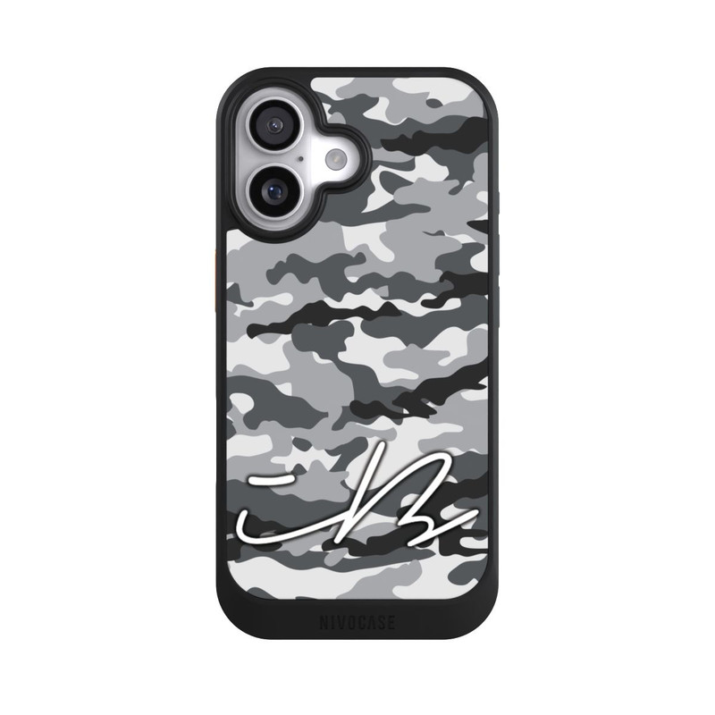 iPhone 17 NIVOcore Camo Grau iBlali
