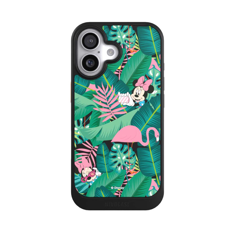 iPhone 17 NIVOcore Minnie Summer Palmblätter ohne Hintergrund
